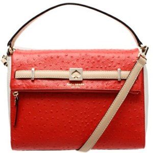 💗NWT KATE SPADE HOUSTON STREET PEBBLED LEATHER COLORBLOCK MARIA BAG
